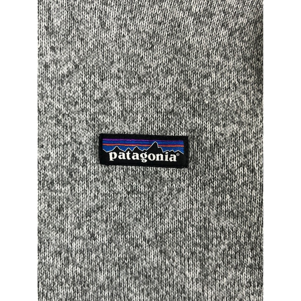 Patagonia Better Sweater Pullover Womens XXL Grey Excellent 1/4 Zip Fleece SLC - Picture 2 of 15